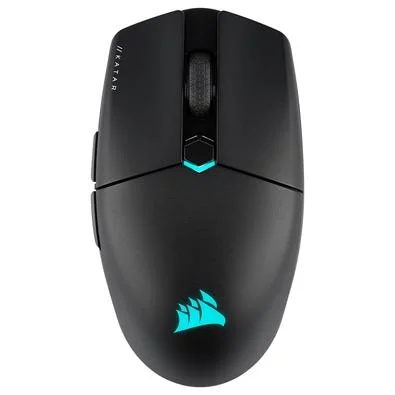 Mouse Gamer Corsair Katar Elite Wireless, RGB, 26000 DPI, 6 Botões, Preto - CH-931C111-NA