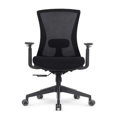 Cadeira de Escritório Ergonômica DT3 Vicenza, Até 120Kg, Suporte de Lombar, Ajuste de Ângulo, Preto - 13385-0
