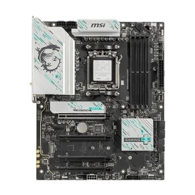 Placa Mãe MSI B850 GAMING PLUS WIFI, AMD, Socket AM5, ATX, DDR5 UDIMM, Wi-Fi 7, Preto - B850GPW