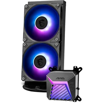 Water Cooler MSI MAG Coreliquid A15, ARGB, 240mm, Intel e AMD, Preto - CLA15240