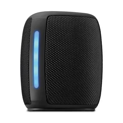 Caixa De Som AIWA Mini Speaker, RGB, IPX4, Bluetooth 5.3, Bivolt, Preto - AWS-SP-03-B