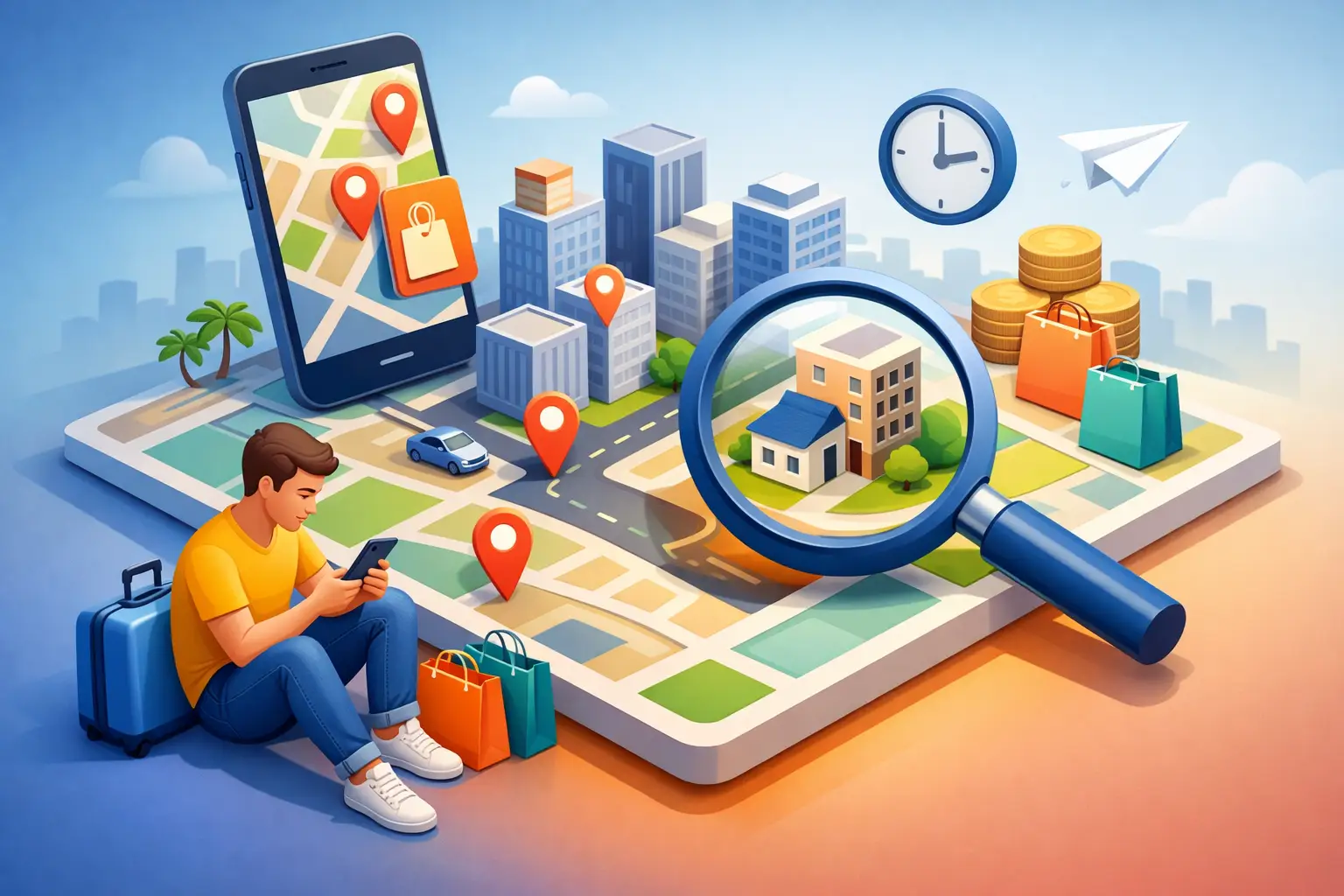 Como encontrar oferta por cidade sem perder tempo