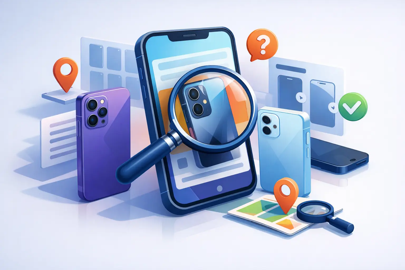 Como buscar celular por modelo sem errar