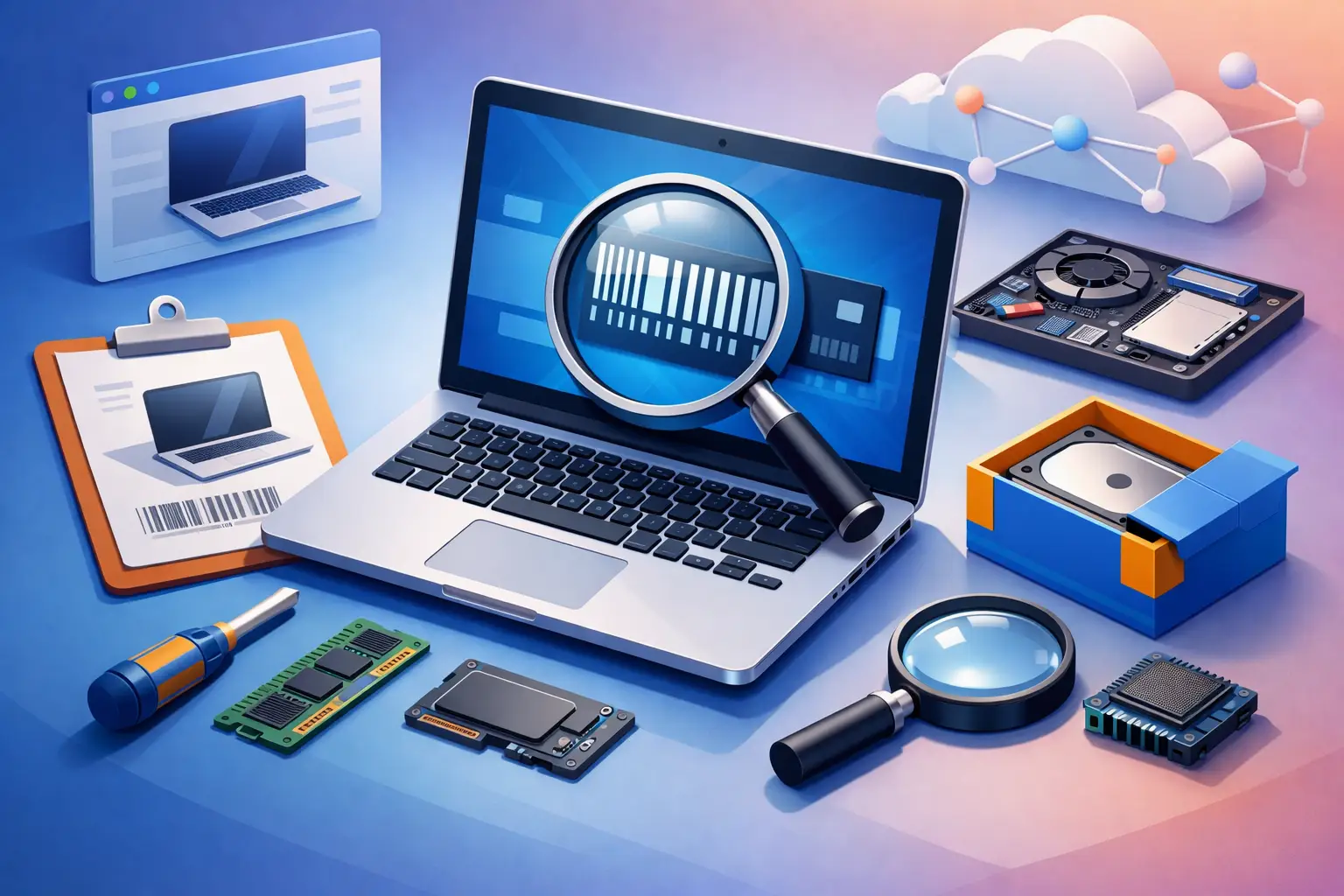 Como pesquisar notebook por part number