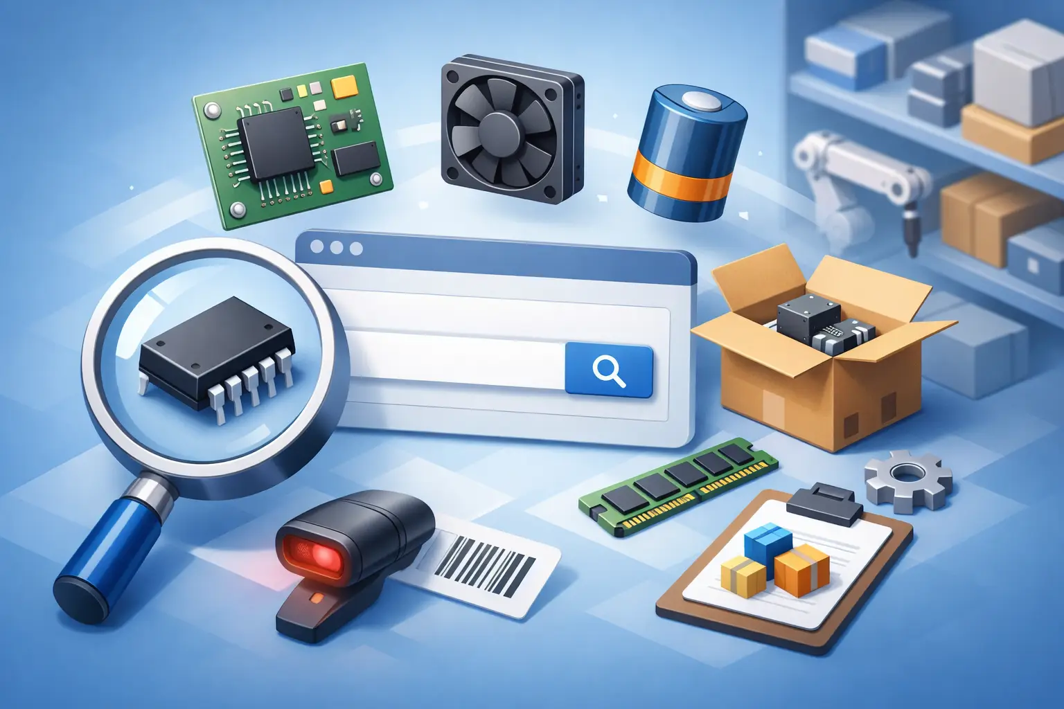 Como buscar produto por part number