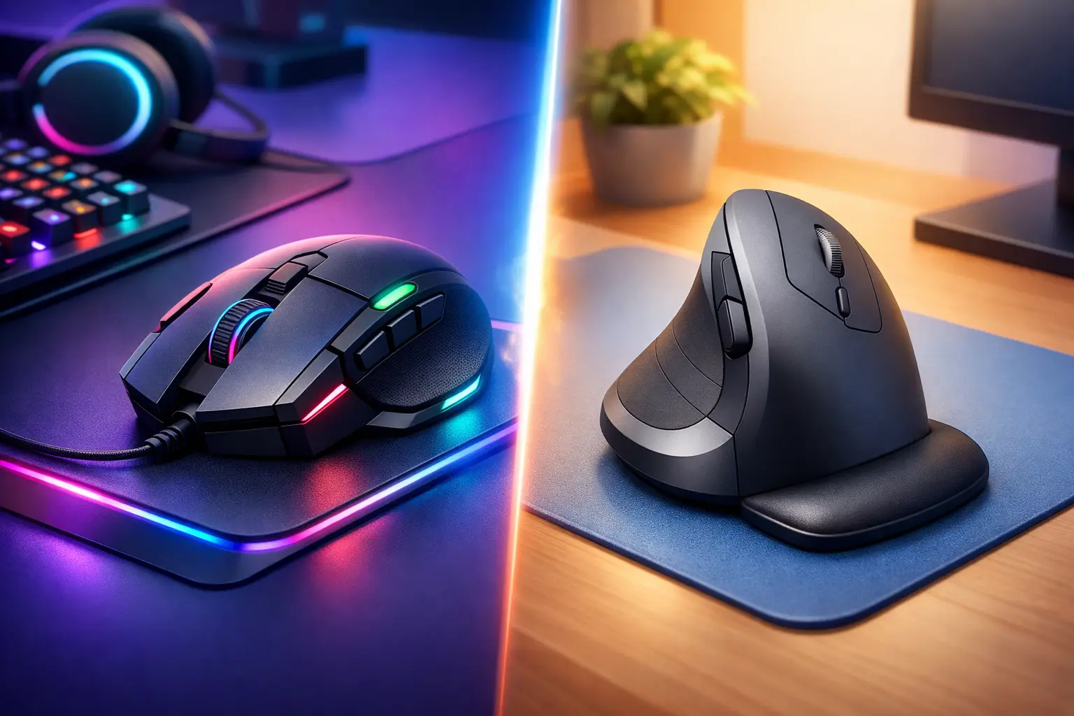 Mouse gamer ou ergonômico: qual compensa?