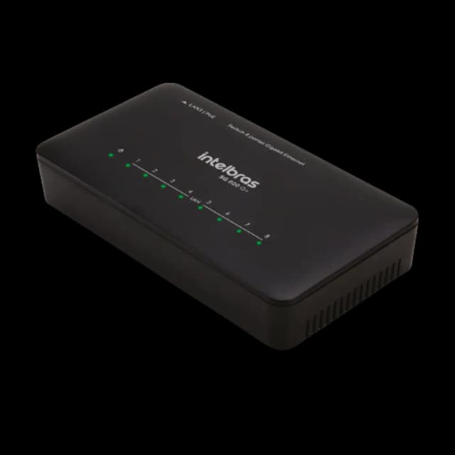 Switch Intelbras SG 800 Q+ com 8 Portas Gigabit Ethernet