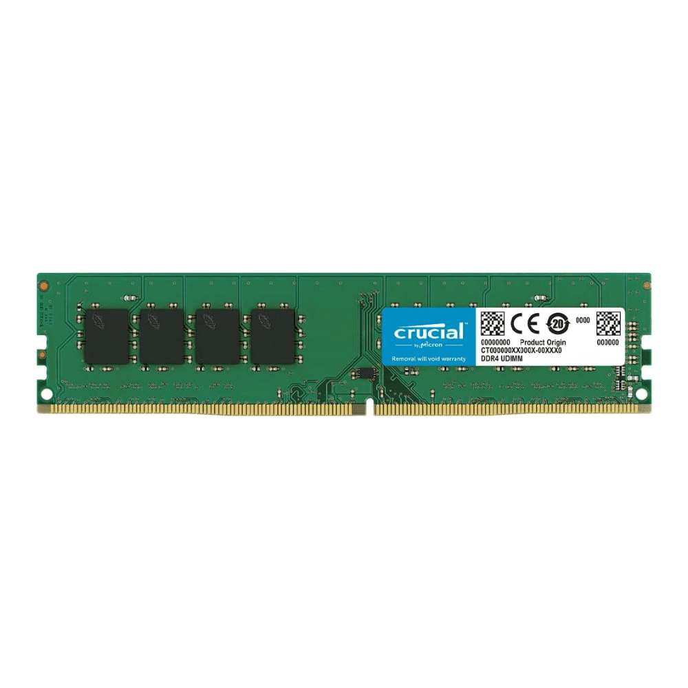 Memória Crucial Basics DDR4 3200MT/s CL22 UDIMM 288-pin 1.2V - CB8GU3200