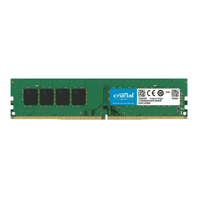 Memória Crucial Basics DDR4 3200MT/s CL22 UDIMM 288-pin 1.2V - CB8GU3200