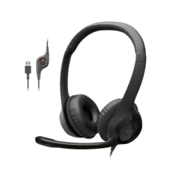 Logitech H390 USB Computer Headset - Black