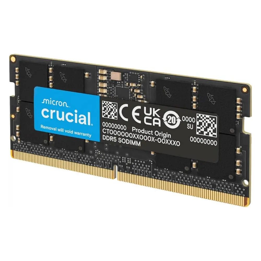 Memória RAM Crucial 16GB DDR5-5600 SODIMM CT16G56C46S5