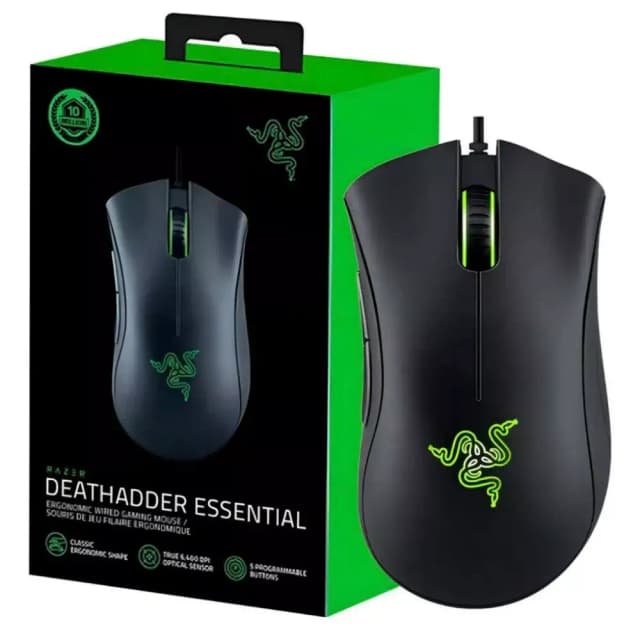 Mouse Gamer Razer DeathAdder Essential - Black