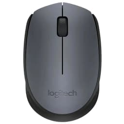 Mouse sem fio Logitech M170 Cinza
