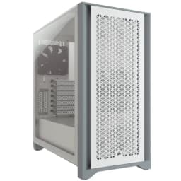Gabinete CORSAIR 4000D AIRFLOW Tempered Glass Mid-Tower ATX Case — White