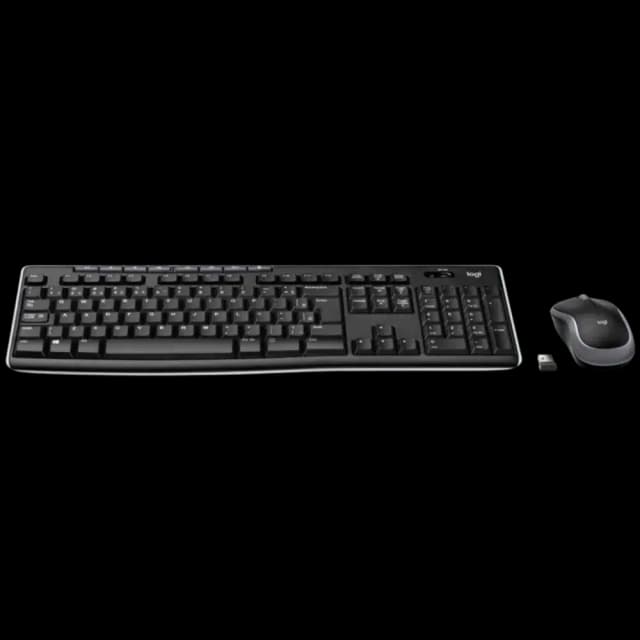 Logitech MK270 Wireless Keyboard and Mouse Combo - PTB - Preto