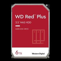 Western Digital WD Red 6TB NAS Hard Drive 3.5" SATA 6 Gb/s