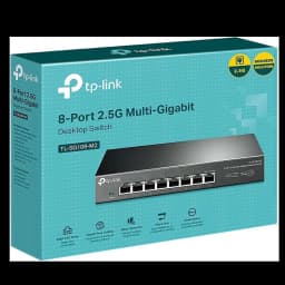 TP-Link TL-SG108-M2 8-Port 2.5G Multi-Gigabit Desktop Switch
