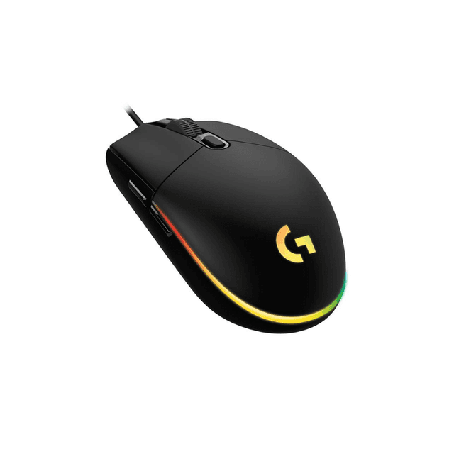 Logitech G203 LIGHTSYNC Wired Gaming Mouse - Black