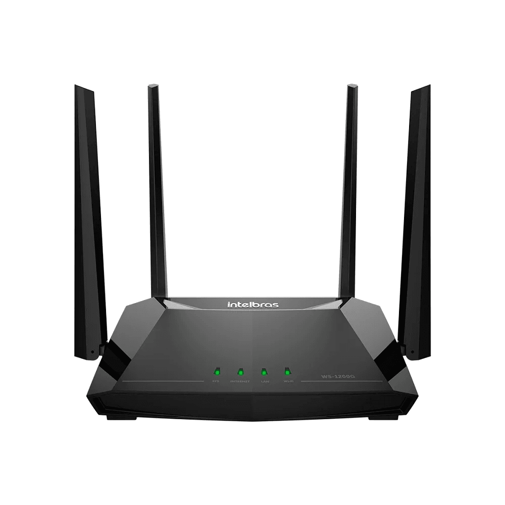Roteador Wi-Fi 5 Intelbras Wi-Force W5-1200G