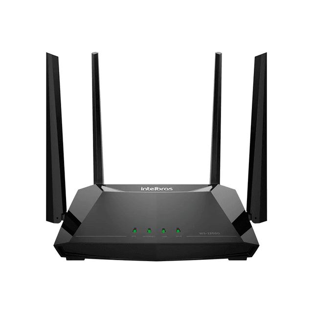 Roteador Wi-Fi 5 Intelbras Wi-Force W5-1200G
