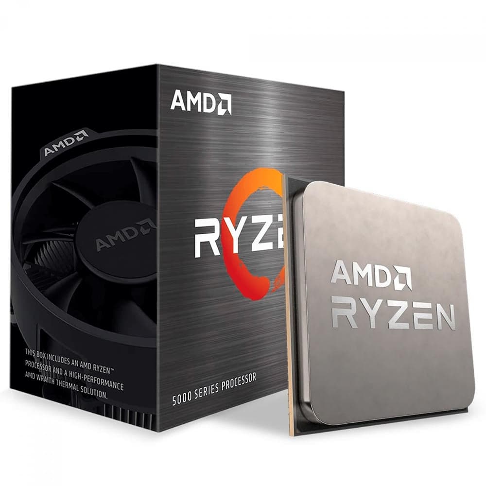 Processador AMD Ryzen 5 5600 AM4 3.5GHz 4.4GHz Turbo 6 Cores 12 Threads 32MB C/Cooler S/Vídeo