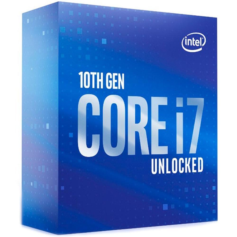 Processador Intel Core i7-10700K Box LGA 1200 8 Cores 8 Threads 3.8GHz 16MB Cache UHD Intel 630 BX8070110700K