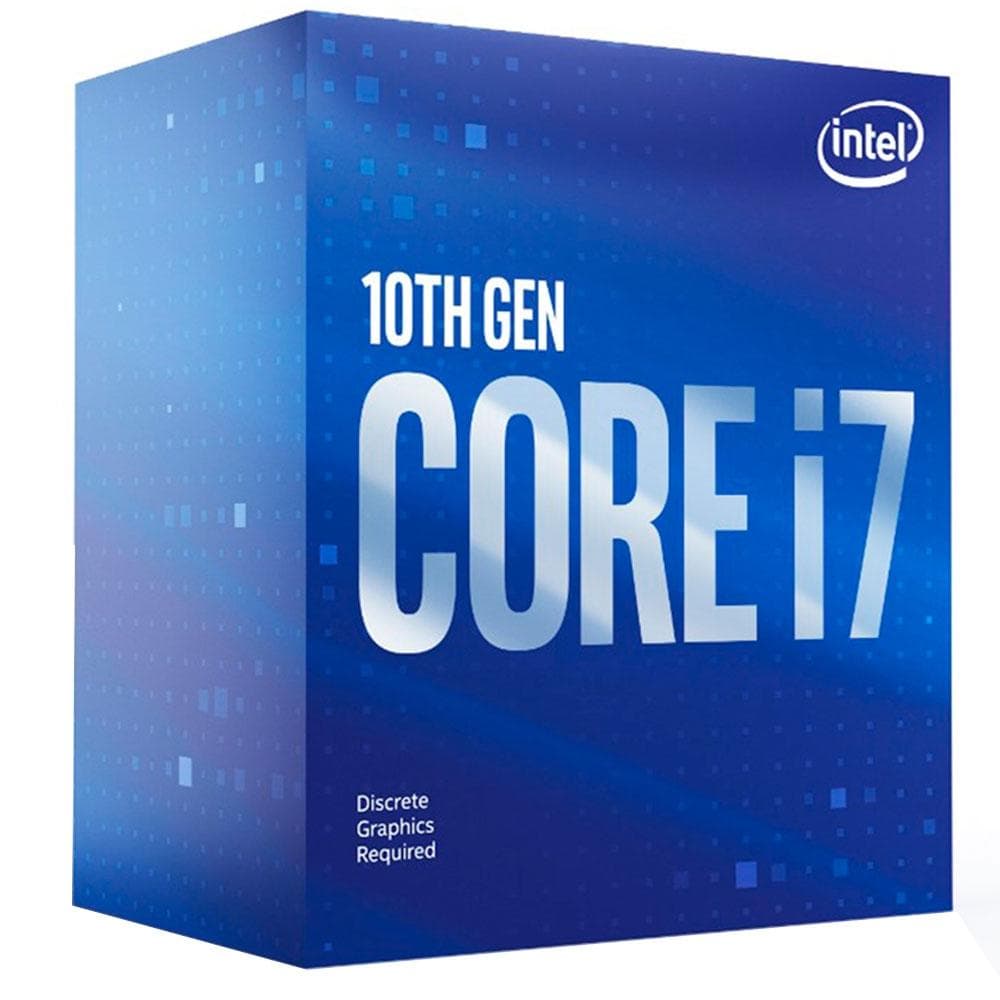 Processador Intel Core i7-10700F LGA 1200 2.9GHz 16MB Cache Sem Video Integrado - BX8070110700F