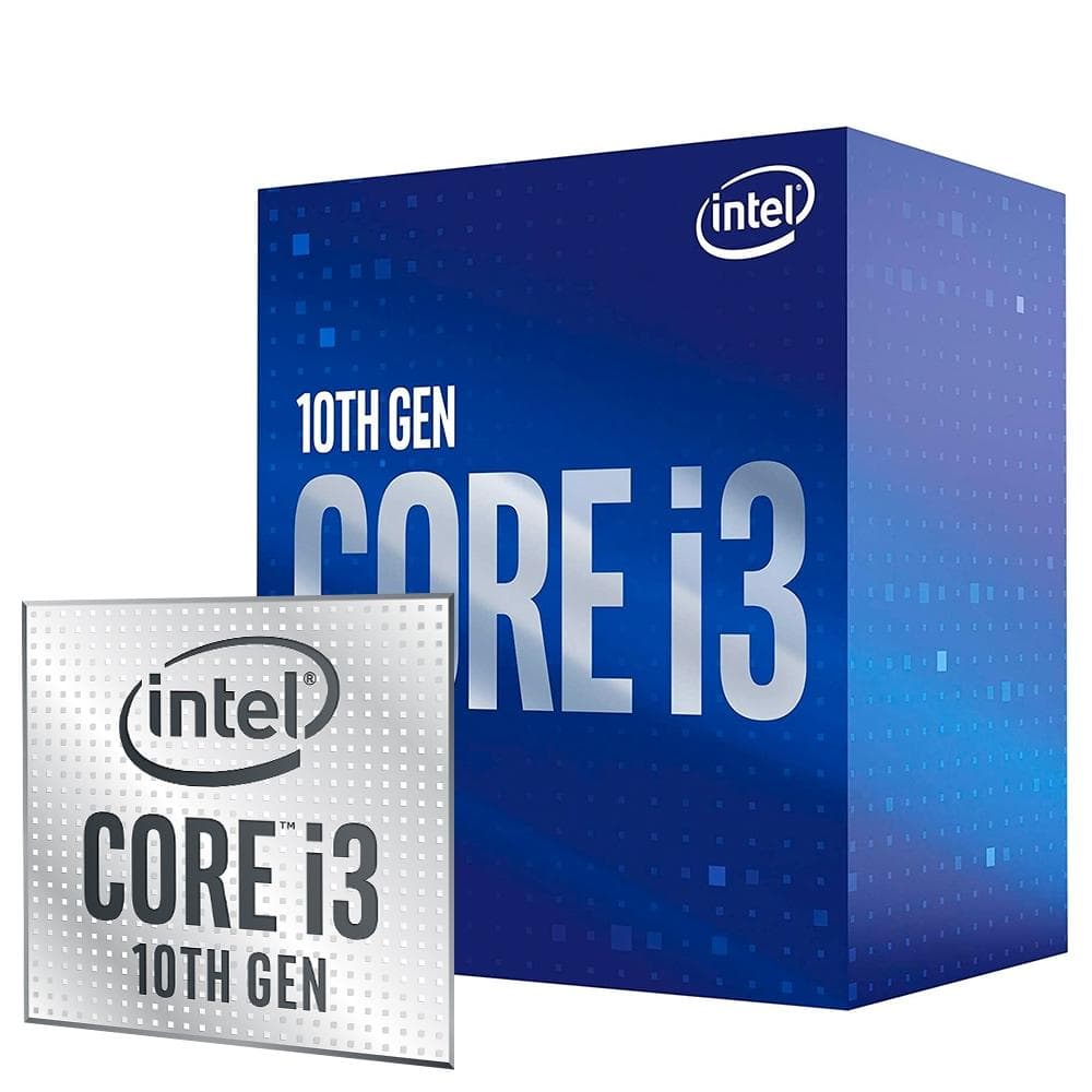 Processador Intel Core i3-10100F Cache 6MB 3.6GHz LGA 1200 Sem Vídeo Integrado - BX8070110100F