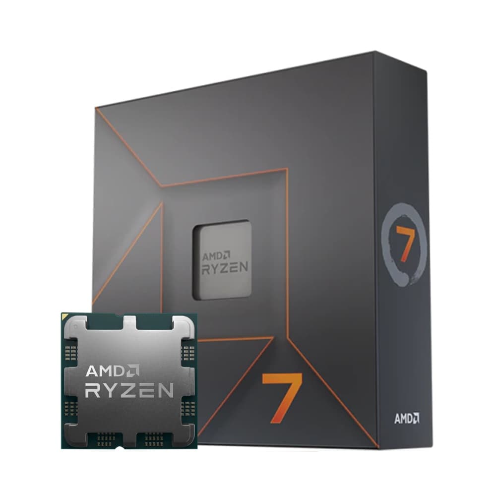 Processador AMD Ryzen 7 7700X AM5 5.4GHz 40MB Cache Radeon Graphics C/ Vídeo S/ Cooler - 100-100000591WOF
