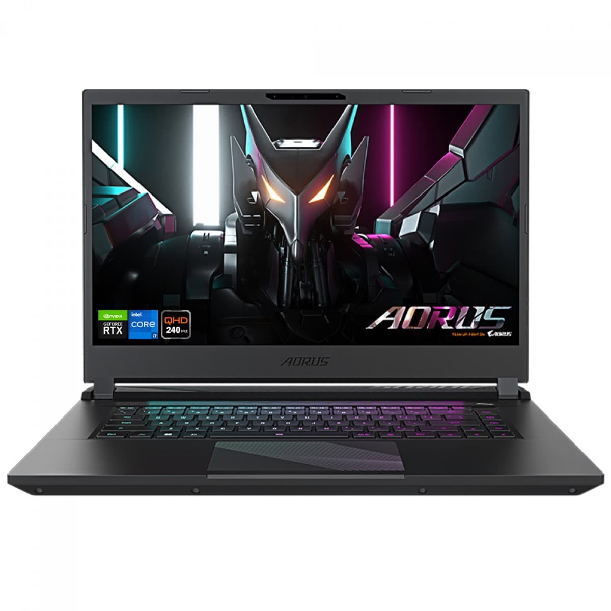 Notebook Gamer Gigabyte Aorus 17 BSF Intel Core i7 13700H SSD 1TB M.2 16GB DDR5 17,3" QHD RTX 4070 8GB Win 11 Home - BSF-73BR654SH