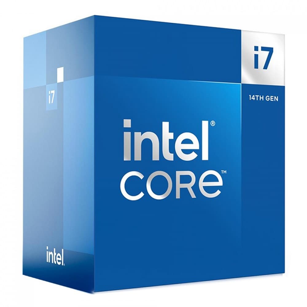 Processador Intel Core i7 14700F LGA1700 2.1GHz 5.4GHz Turbo 20Cores 28Threads 33MB C/Cooler S/Video