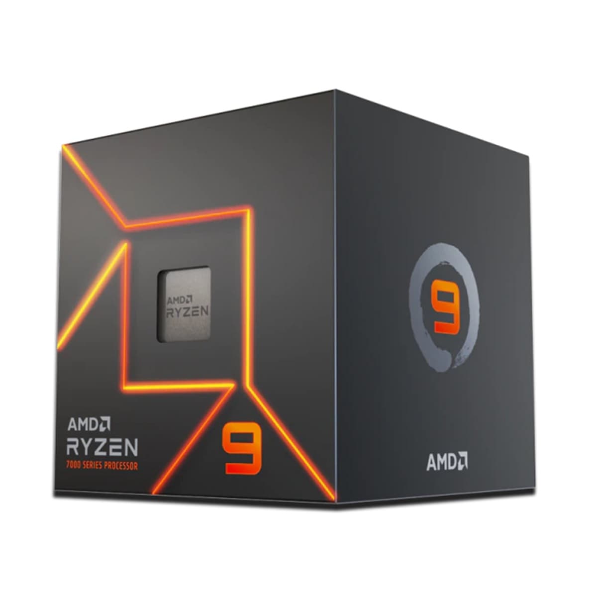 Processador AMD Ryzen 9 7900 AM5 3.7GHz (5.4GHz Max Turbo) 12 Cores 24 Threads Wraith Prism - 100-100000590BOX