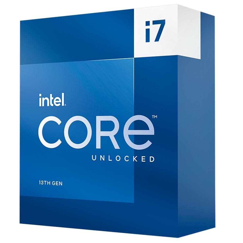 Processador Intel Core i7 13700K LGA 1700 3.4GHz (5.4GHz Max Turbo) Cache 30MB 16 Núcleos 24 Threads - BX8071513700K