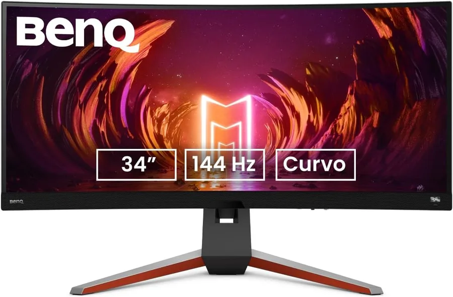 Monitor curvo BenQ MOBIUZ EX3410R 34 polegadas ultrawide