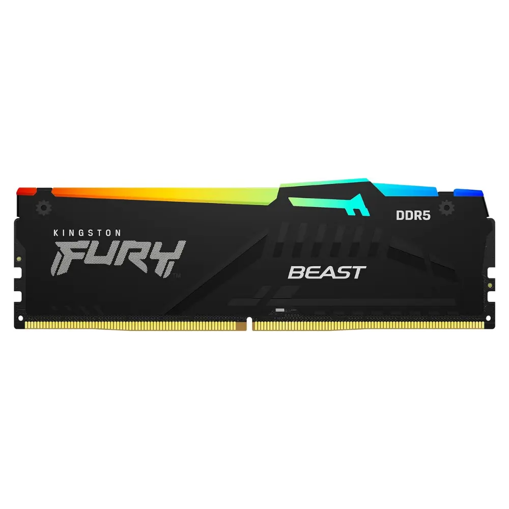 Memória RAM Kingston FURY Beast RGB 16GB DDR5