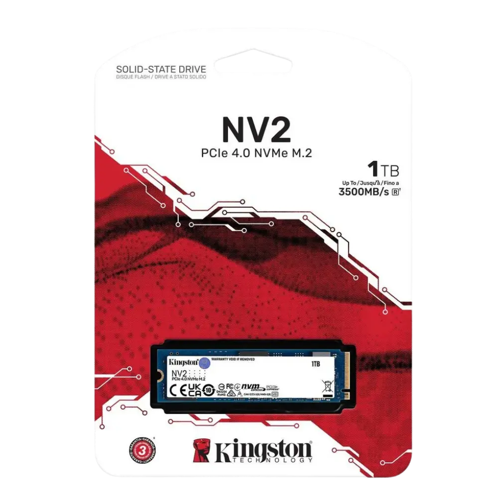 SSD Kingston NV2 1TB M.2 NVMe